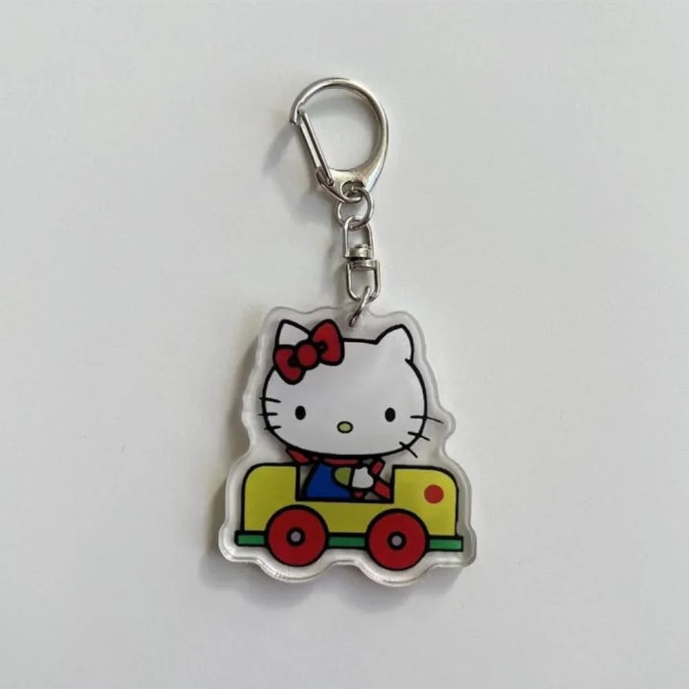 y2k 2000s super cute hello kitty car keychain keyring